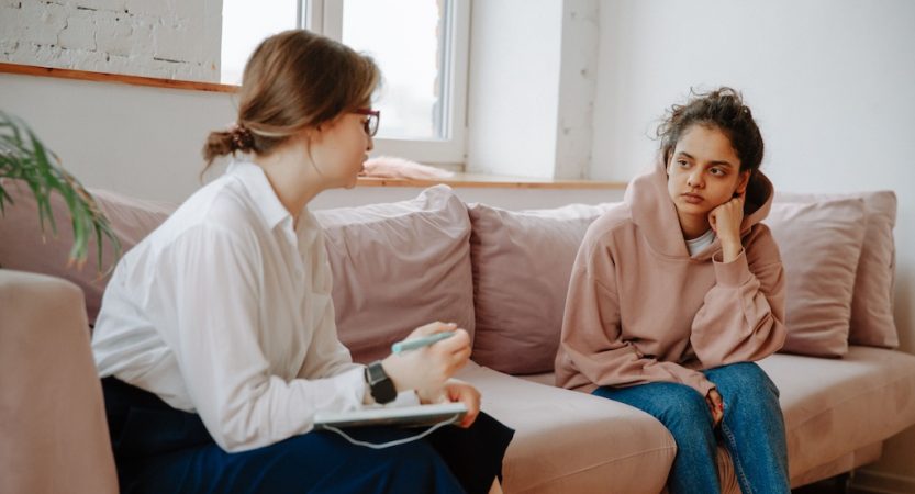 CBT for children and adolescents. How do therapists help?