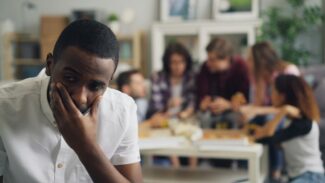 Men and boys falling behind